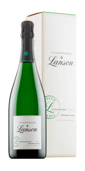 Champagne Lanson - Green Label BIO Brut v darčekovom balení