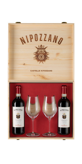 Castello Nipozzano - 2x Chianti Rúfina Riserva + 2 poháre