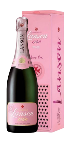 Champagne Lanson - Rosé Label Music Box